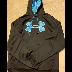 LIKE NEW black & blue underarmour hoodie❕❕